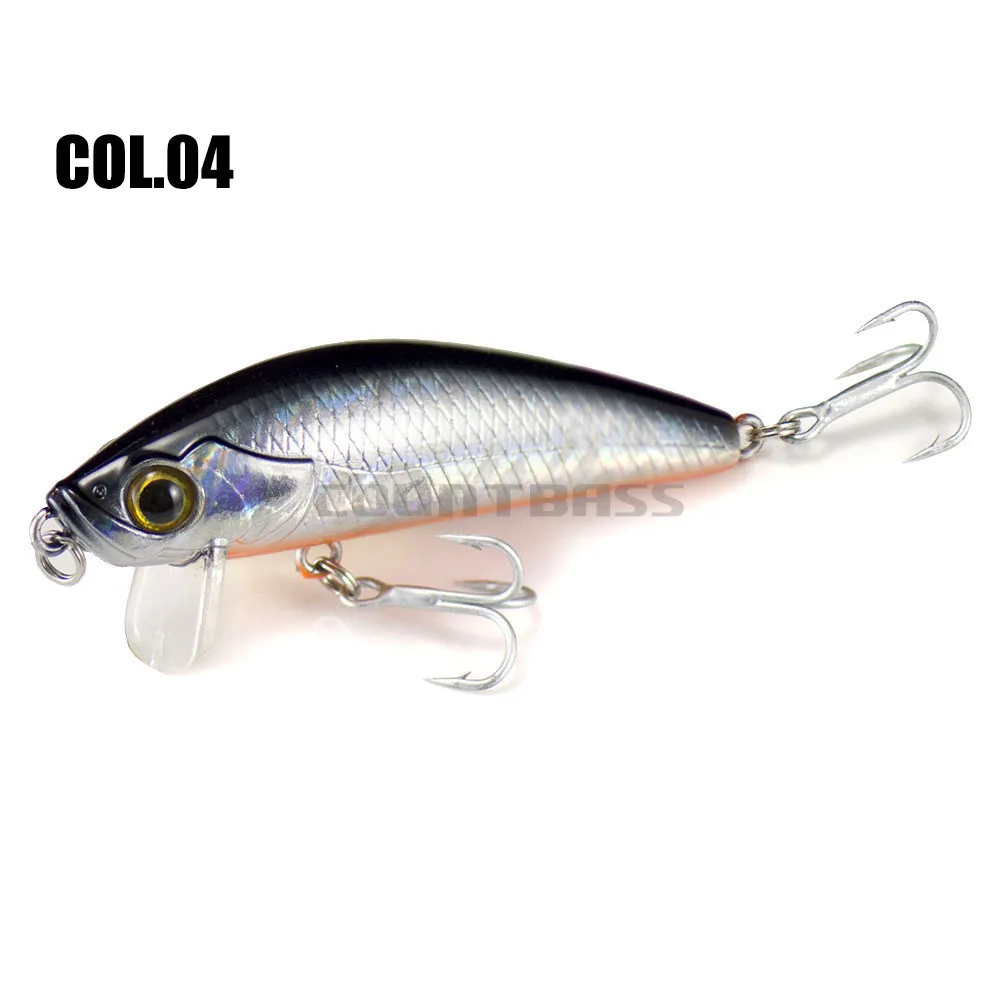 Countbass Floating Minnow66mm 2-19/32" 6g 7/32 oz. Señuelos de pesca Wobbler de pesca de lubina con enchufe de agua dulce, Shad Crankbait - imagen 5