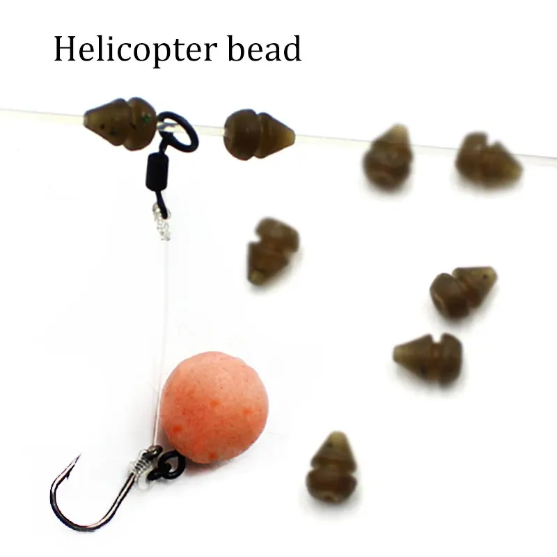 30 Uds. Accesorios de pesca de carpa, cuentas de helicóptero Chod, aparejos de parada de línea de carpa, cuentas de cambio rápido para equipo de aparejos de pesca de carpa - imagen 5