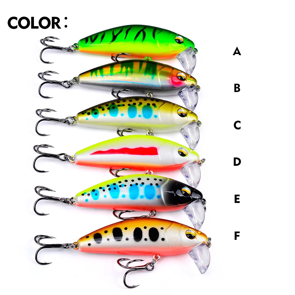 1 Uds señuelo de Pesca Minnow 5g 8g 13g 15g 19g Crankbait cebo duro Artificial Wobbler lubina profundidad Pesca Lucio Swimbait - imagen 4