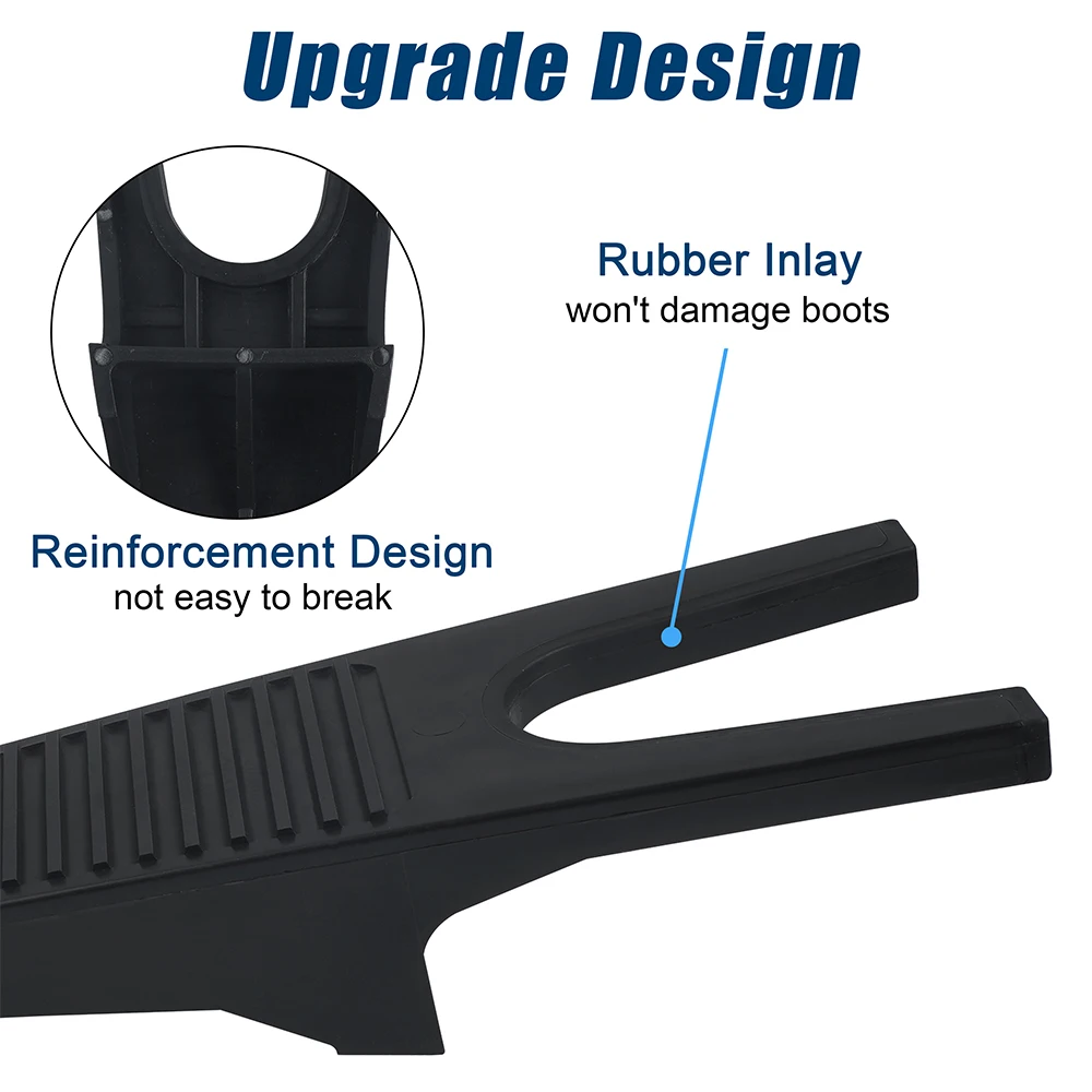 Extractor de botas, removedor de zapatos, gato de botas con agarre resistente, extractor de botas de plástico, ayudante para botas de trabajo de cazadora de vaquero de goma, herramienta - imagen 4
