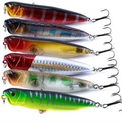 Señuelo duro Topwater Zigzag tipo pececillo para mar costero