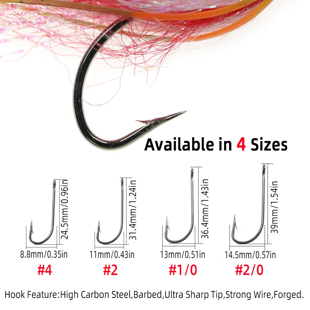 Wifreo Crazy Charlie EP Fiber – Moscas Streamer para Bonefish y Tarpon - imagen 3