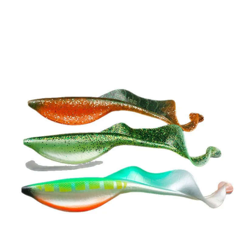Dragon Grub 15cm – Vinilo cola rizada para lubina y lucio - imagen 5