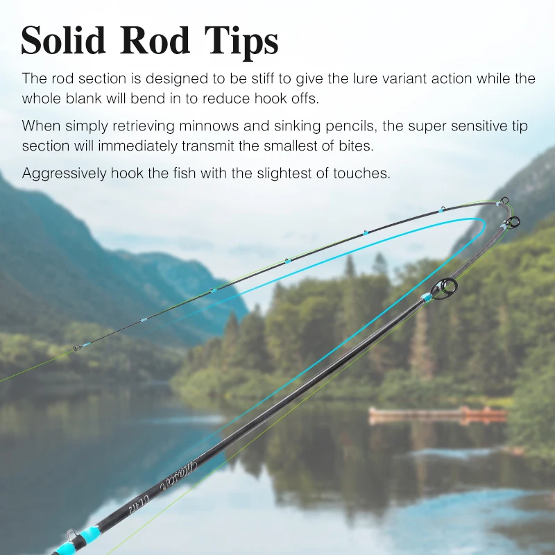 TSURINOYA-caña de pescar giratoria MASTER UL Power 1,4/1,68 m, carrete de anillo guía FUJI, accesorios para trucha, 2 secciones - imagen 4