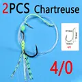 2PCS Chartreuse 4I0