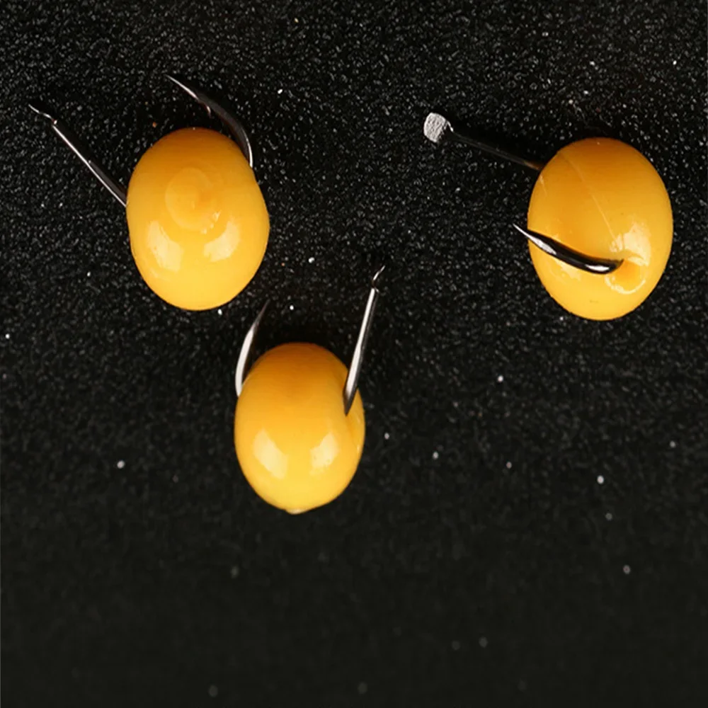 20 piezas cuentas flotantes para pesca de carpa, rojo, amarillo, redondo, olor TPR, cuentas flotantes ultragruas para aparejo de pesca de carpa, diámetro de 8mm, 10mm y 14mm - imagen 4