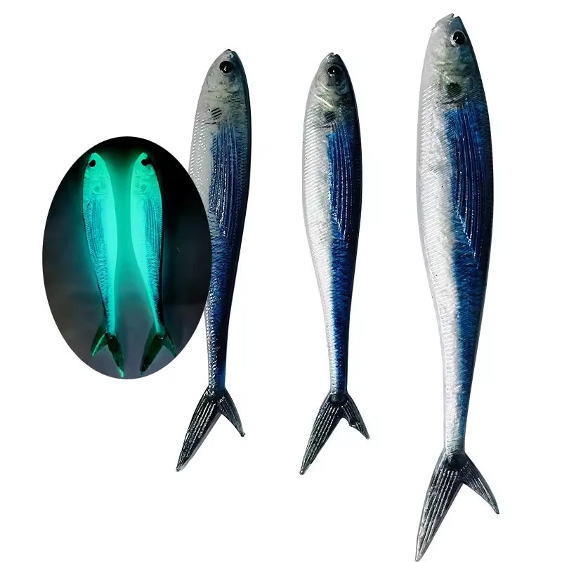 TAKEDO Señuelo 3D pintura peces vivos luminoso para atún y lubina - imagen 2
