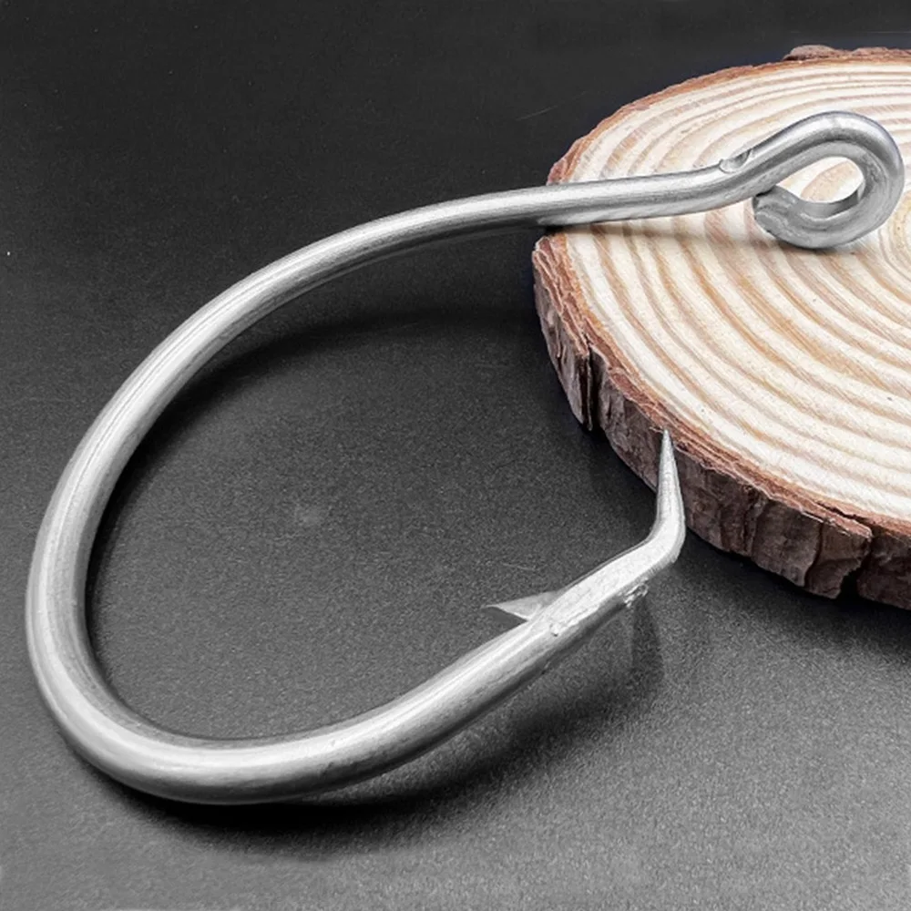 Anzuelos de pesca de juego grande, señuelo de arrastre de aguas profundas, barco, atún, tiburón, Marlin, Mahi, pez espada, 6/0-28/0 - imagen 5