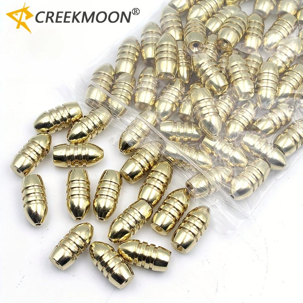 Venta al por mayor, 50 Uds., plomo de cobre dorado, pesca de carpa, cabezal de anzuelo trasero, pesas de pesca, moldes para anzuelo, Kit de accesorios - imagen 2