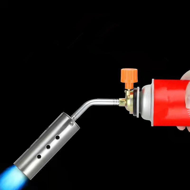 Lanzallamas de Cassette para exteriores, para hornear, barbacoa, Camping, pistola de ignición de carbón, resistencia a altas temperaturas - imagen 4