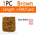 1PC Brown