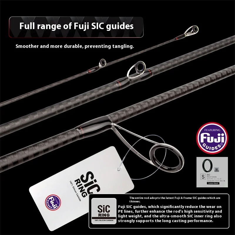 Caña Fishant Harmonious 5 tramos – Spinning y casting para lubina - imagen 3