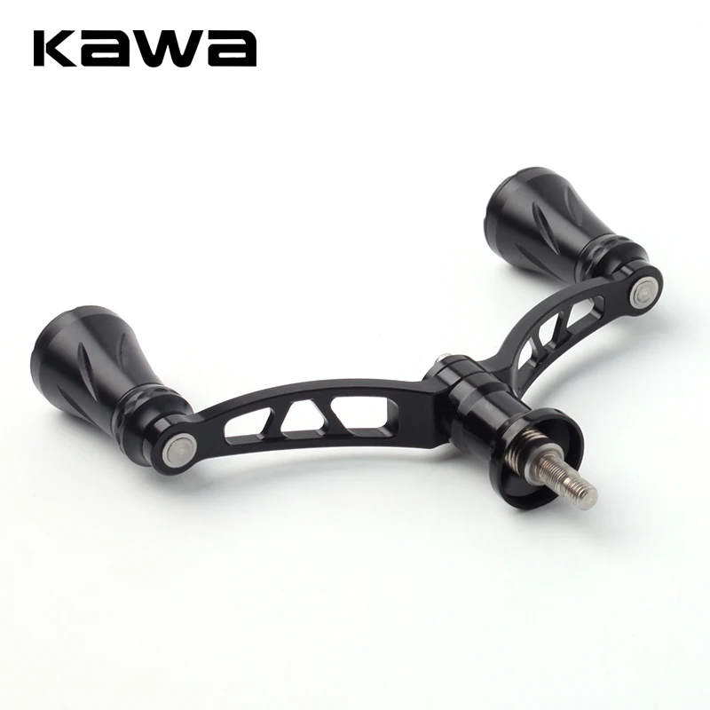 Kawa nuevo carrete de pesca doble mango aleación Materails Rocker para carrete giratorio tipo Shi/D longitud 105mm peso 28/38g accesorio DIY - imagen 2