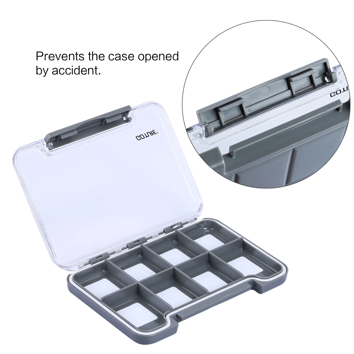 Caja Goture magnética para anzuelos y señuelos resistente al agua - imagen 2
