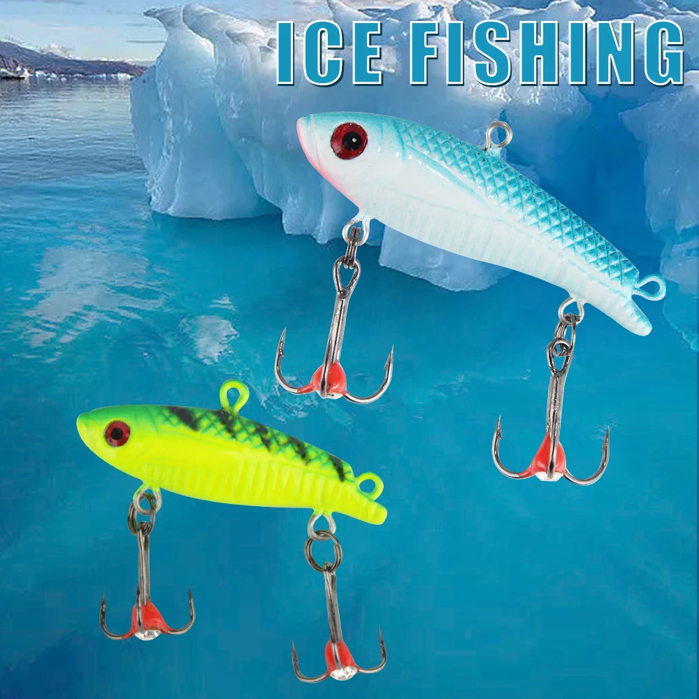 FTK 1 unidad de Señuelos de pesca en hielo 20g/35g cebo de invierno señuelo duro anzuelos de pesca de carpa equilibrador para cebos de pesca Jigging - imagen 2