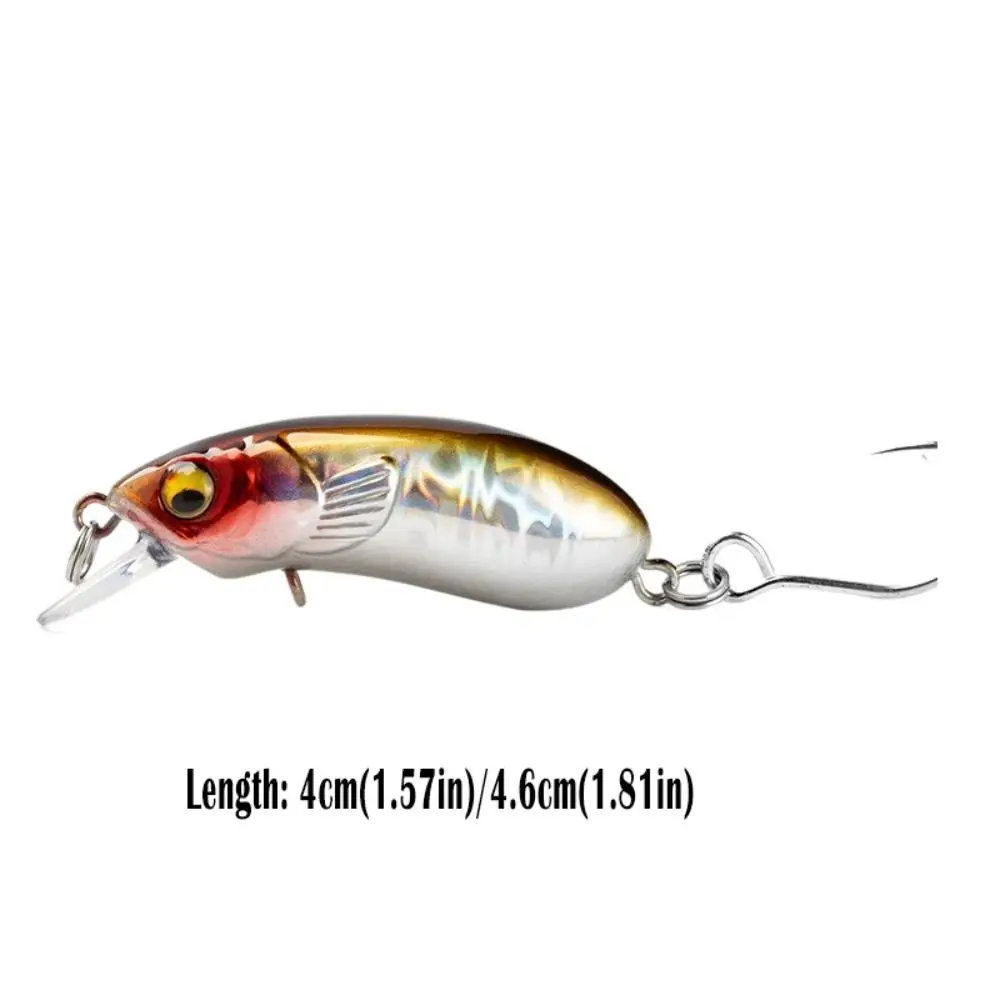 Señuelos blandos Minnow reforzados 4 cm – Jig head de PVC - imagen 4