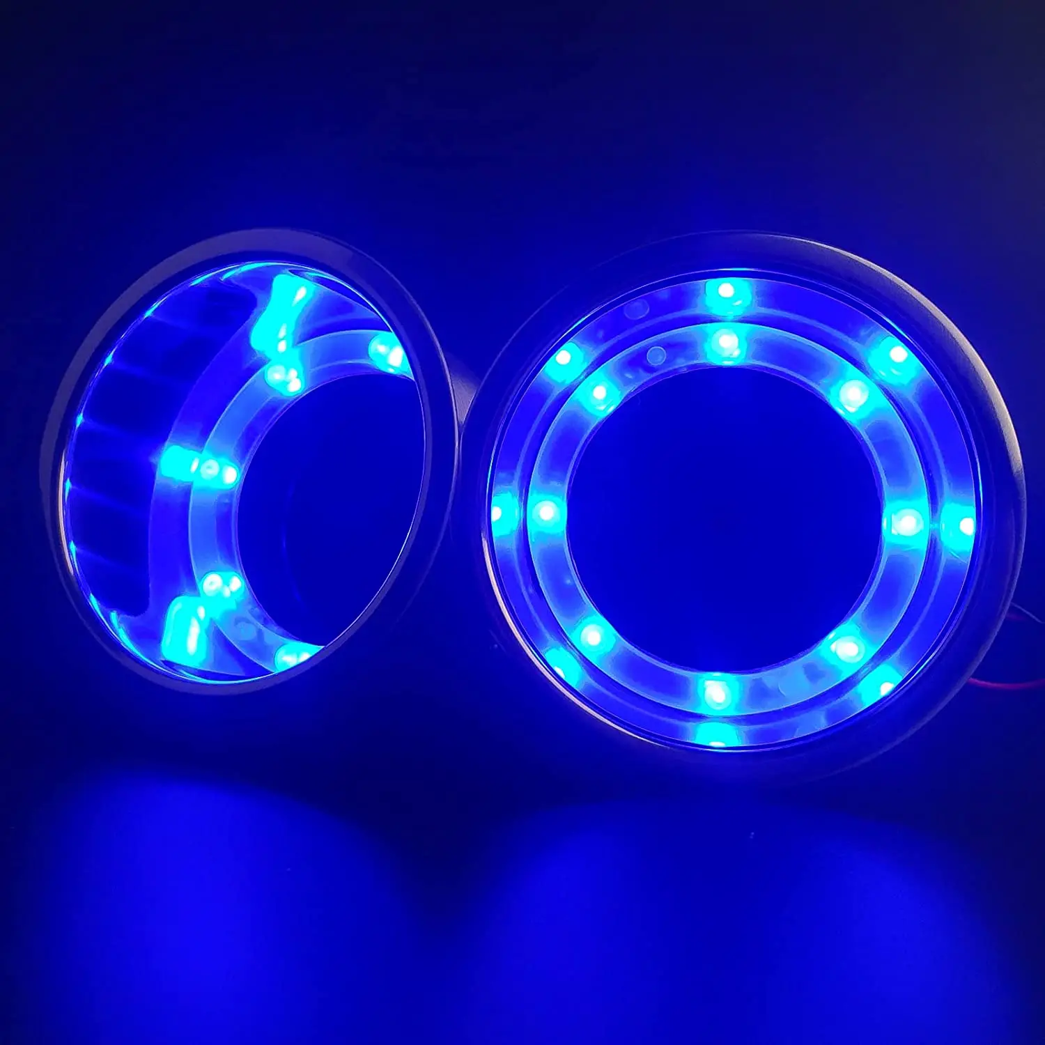 Portavasos de acero inoxidable con 2 piezas, soporte para bebidas, 12V, LED, inserto para yate marino/RV - imagen 2