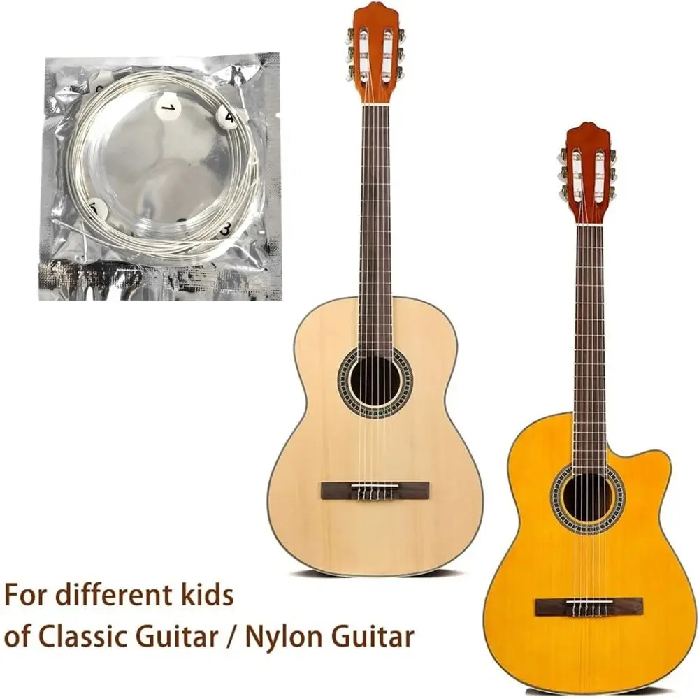 Cuerdas de nailon transparentes para guitarra clásica – Uso educativo - imagen 3