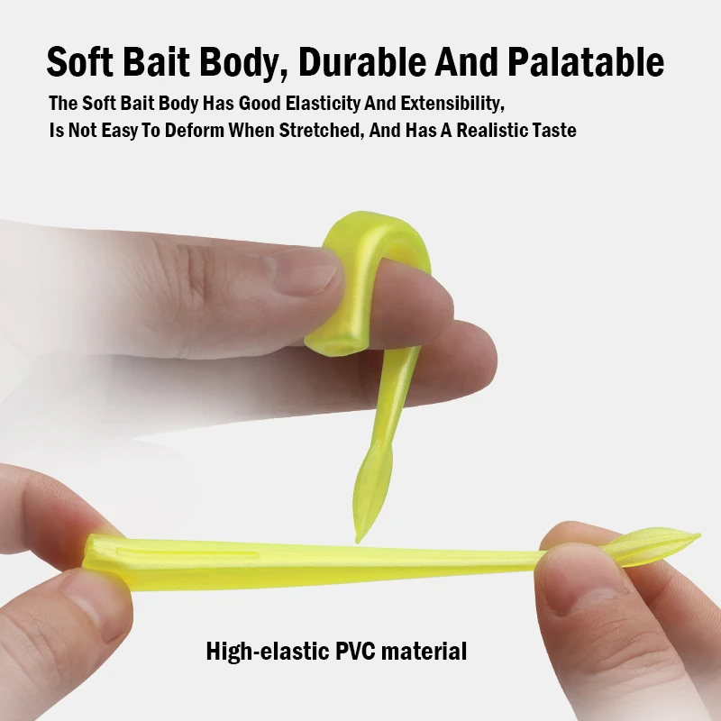 LEYDUN BR-señuelos de pesca con cebo blando, 83mm, 2,7g, anzuelo con cabeza de anzuelo, 3g/5g/7g/9g/12g/14g, bobinado y dardado, pez blando para lubina, Lucio - imagen 5
