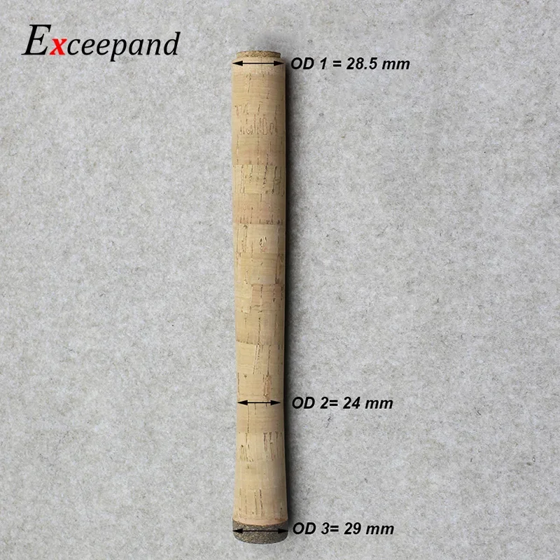 Exceepand mango de caña pescar fundición corcho compuesto, agarre poste para construcción o reparación, componente - imagen 3