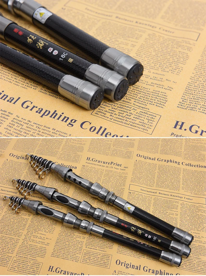 Descubra el diseño elegante y la funcionalidad de estas cañas de pesca de alta calidad perfectas para cualquier colección de pescadores