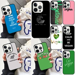 VEGAN FOOD ANIMAL LOVE - Funda iPhone vegana con diseño de animales