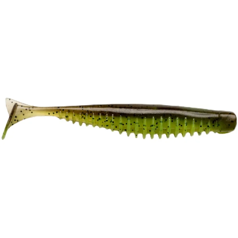 Ravencraft Yinshi-señuelos de pesca suaves de silicona con cola de paleta de hundimiento lento, conjunto de 56/68/81/94mm, cebo Artificial para lubina, aparejos de pesca
