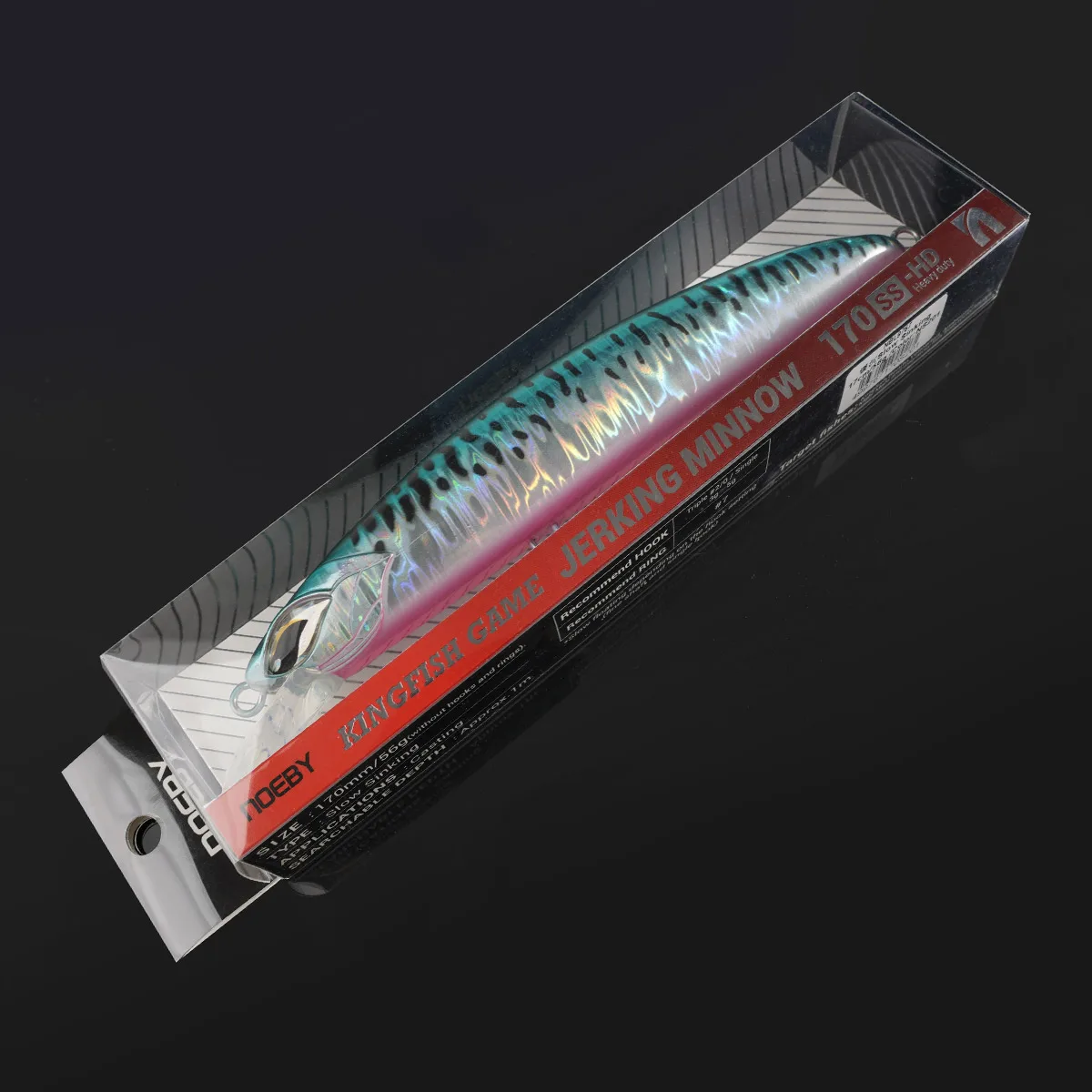 NOEBY-Cebo artificial para pesca en el mar de atún GT, cisterna, pececillo de hundimiento lento, Wobbler de curricán, 170 mm, 56 g, 195 mm, 84 g