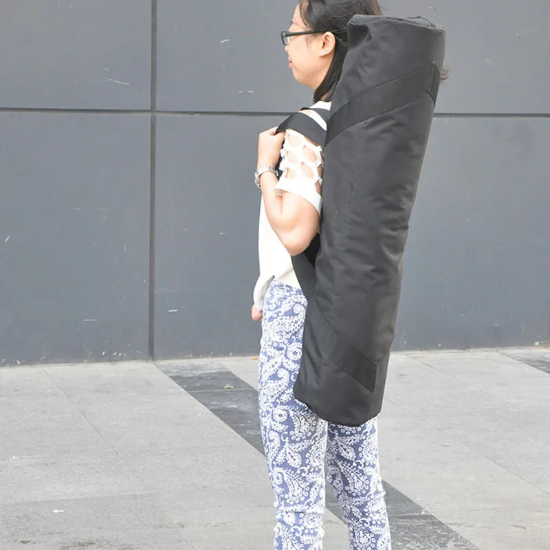 Bolsa gruesa para caña de pescar, estuche de almacenamiento de nailon resistente al agua con correa, accesorios de equipo de pesca XA80G, color negro, 80/90/100/120cm - imagen 3