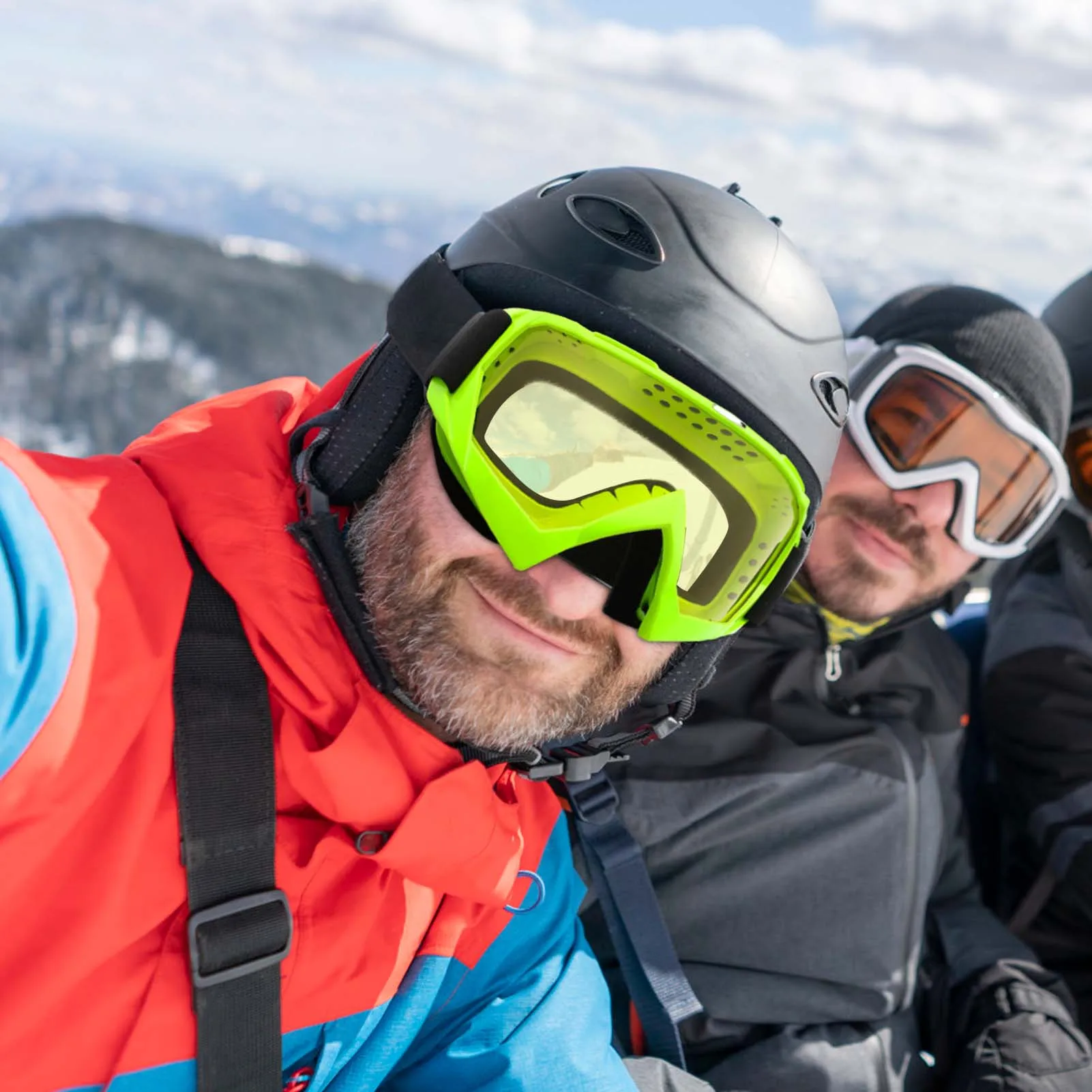 Gafas a prueba de viento para exteriores para hombres y mujeres, ciclismo, montar, esquiar, gafas de moda, locomotora portátil, accesorios deportivos