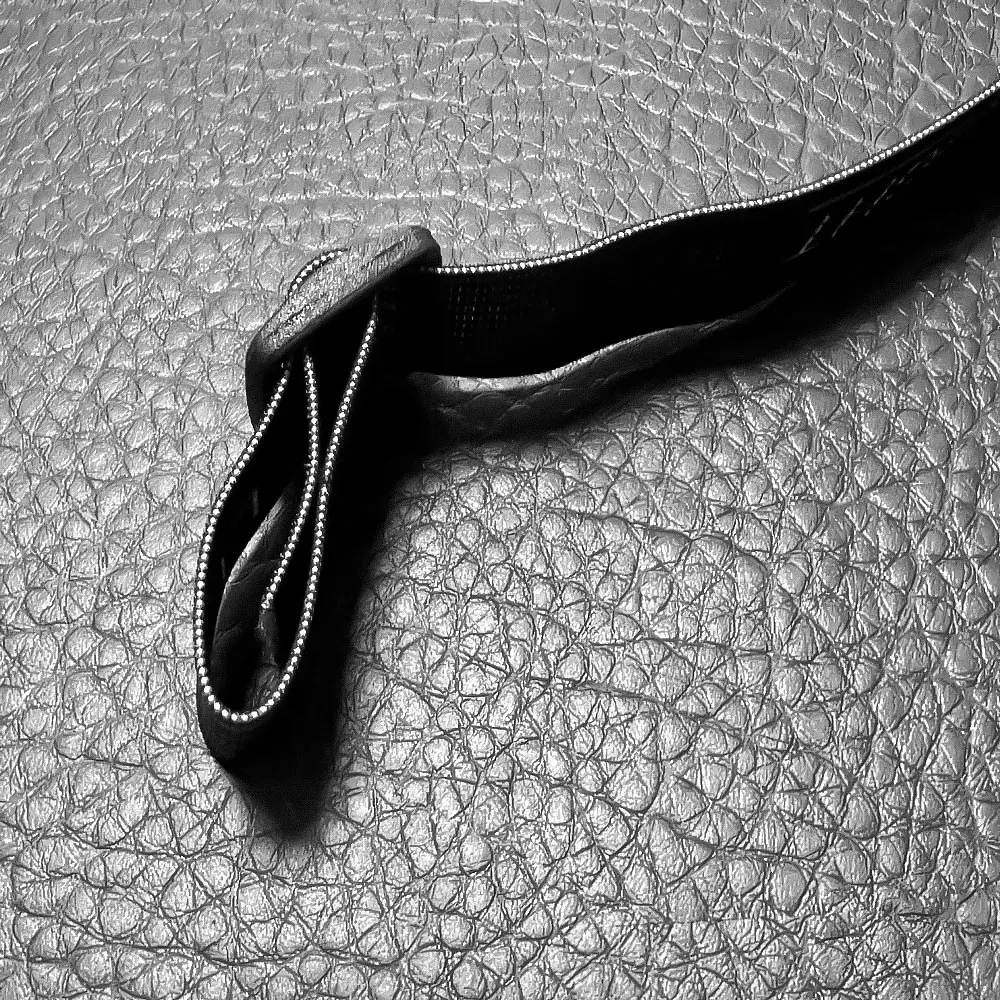 Diadema negra ajustable para linterna frontal – Cinturón elástico - imagen 5