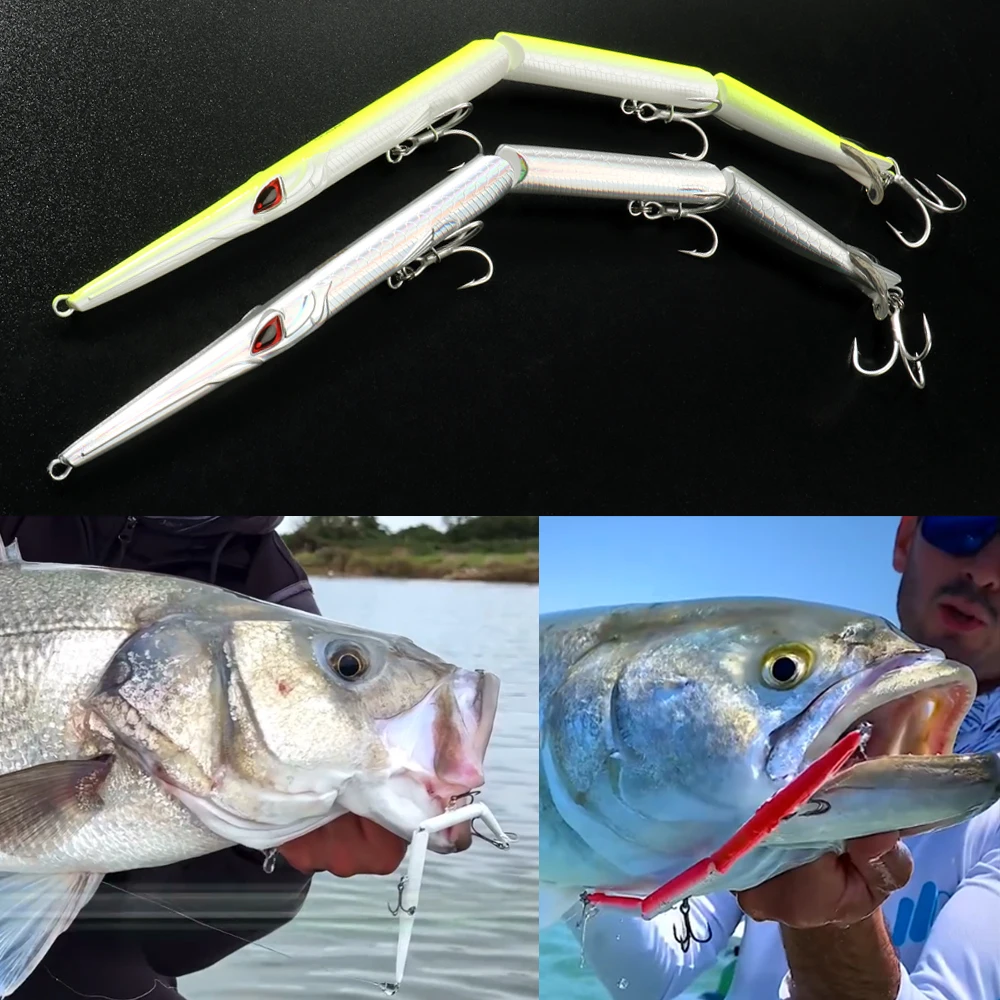 Swimbait GOBAIT 25,5cm – Señuelo Multiarticulado de Hundimiento Lento - imagen 4