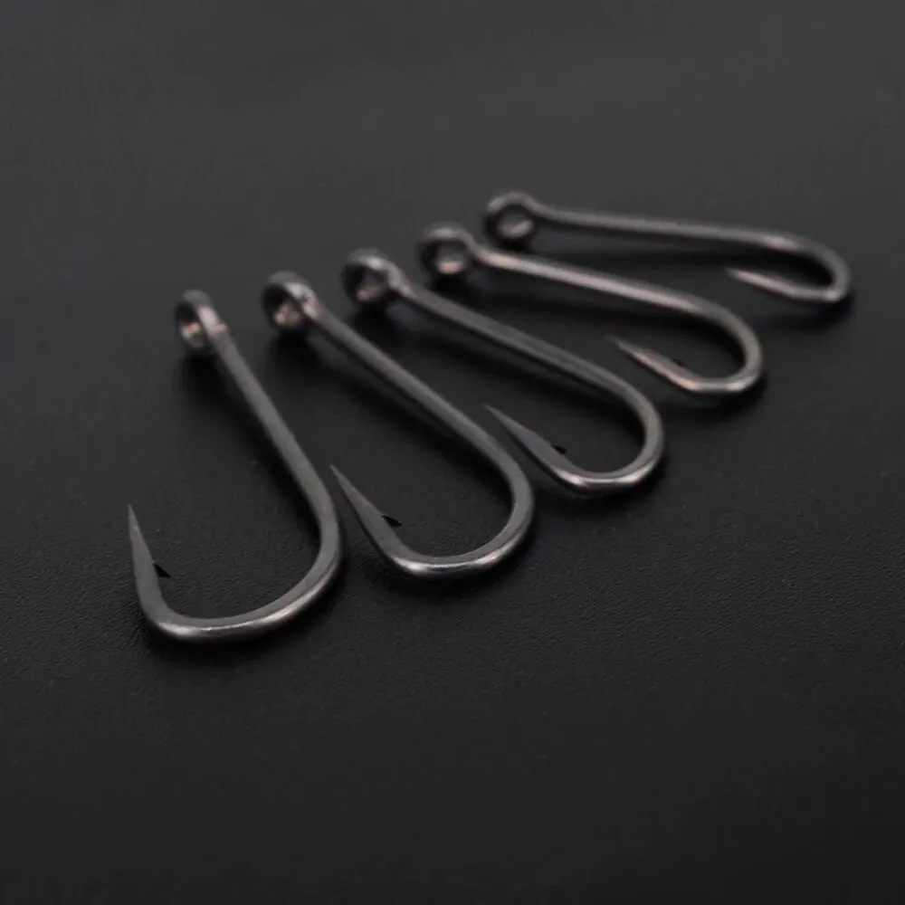 Hirisi X913 anzuelo carpa PTFE carbono vástago largo micro púas - imagen 5