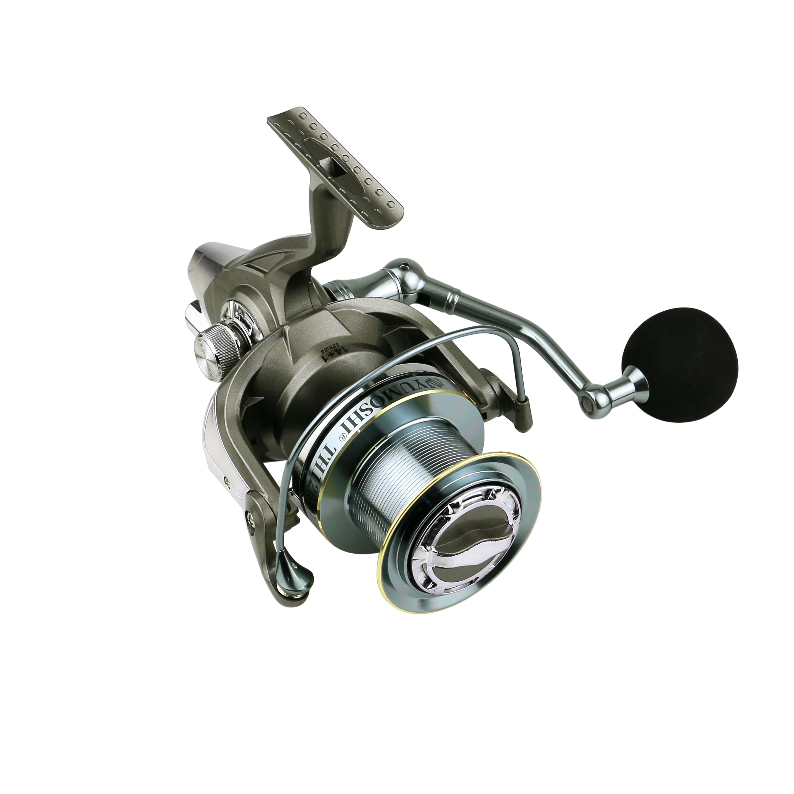 Rueda giratoria larga ultraligera 15BB con rodamientos de acero inoxidable para carrete de pesca giratorio 8000-12000 carrete de pesca fuerte de 25KG - imagen 3