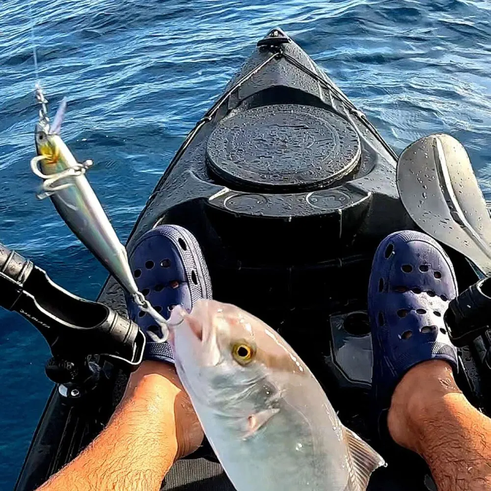 Señuelo de pececillo que se hunde, Wobbler de tiro largo, aumento magnético, Swimbait, aparejos de pesca de carpa, gancho Crankbait, cebo de silicona Jerkbait, 14g - imagen 5