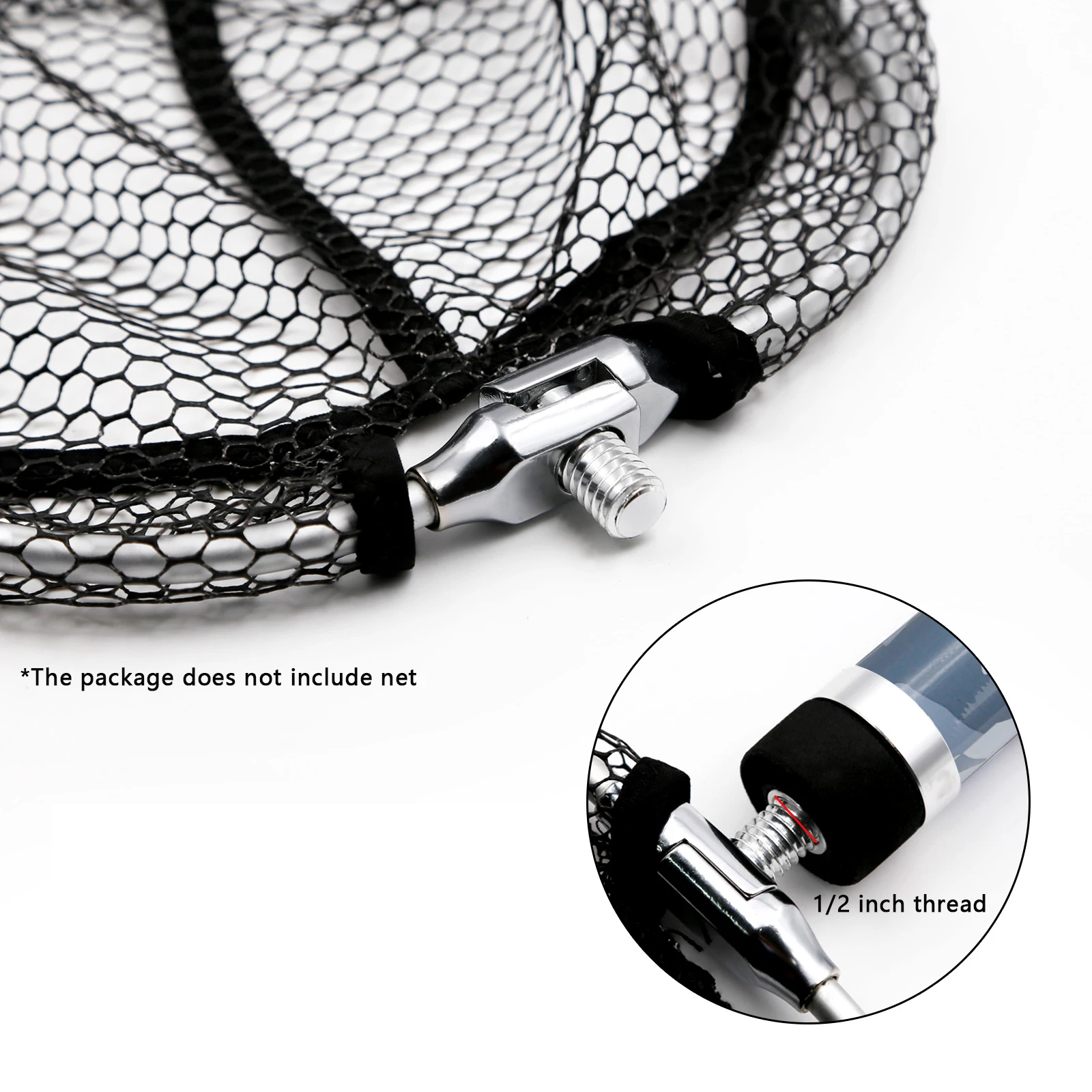 SANLIKE red de pesca de carbono, caña telescópica portátil de 3m, poste de mango largo para carpa, aparejos de pesca, liberación de captura - imagen 4
