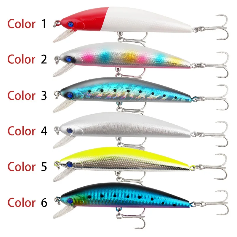 Señuelos de pececillo de hundimiento pesado, 130mm, 41,2g, cebos duros artificiales de fundición larga, lubina, trucha, Swimbait, Pesca Wobbler - imagen 3