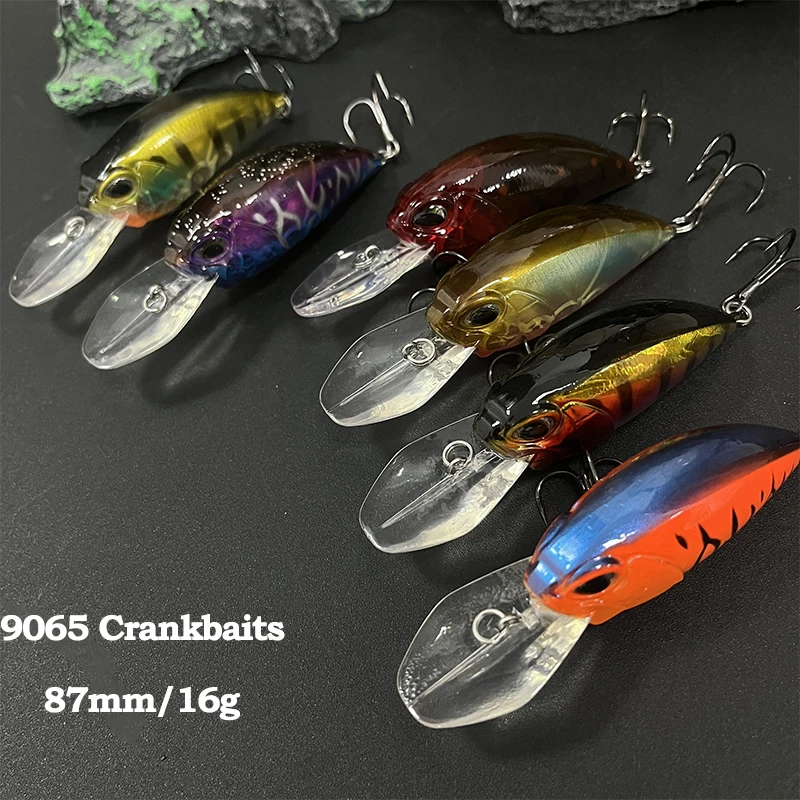 Crankbait flotante realista de buceo profundo para pesca - imagen 3