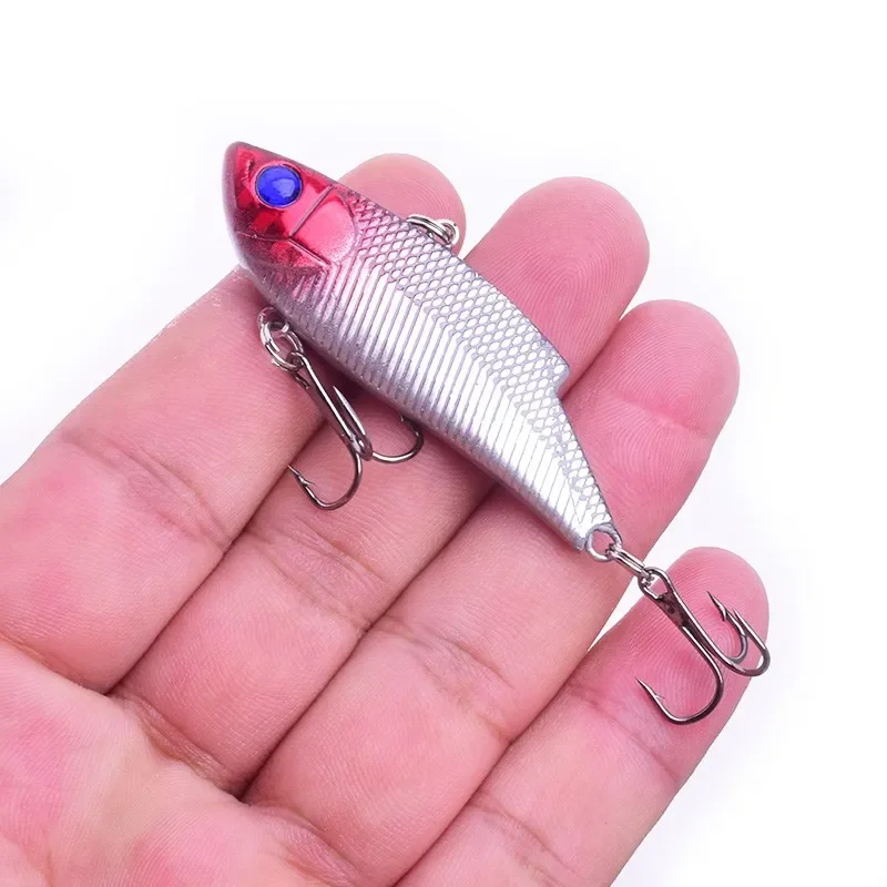 Señuelos de Pesca VIB de invierno, cebo con cuchara, 5,7 cm, 9g, Wobblers de vibración, Crankbaits Isca, cebos duros artificiales para lubina, 1 ud. - imagen 5