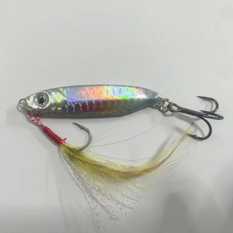 Señuelos de Pesca de lápiz, cebo Artificial flotante, plástico duro, Swimbait, Lucio, lubina, trucha, VIB de Metal, 1 piezas, 10g, 4,5 cm - imagen 4