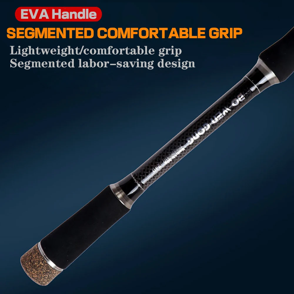 Eva Many Conjunción cómoda para cañas de pesca livianas y duraderas