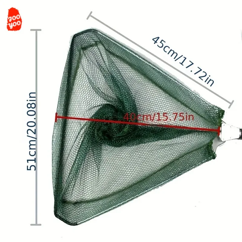 Red de pesca de aleación de aluminio de primera calidad, mango telescópico para agua dulce y salada, accesorios de pesca - imagen 4