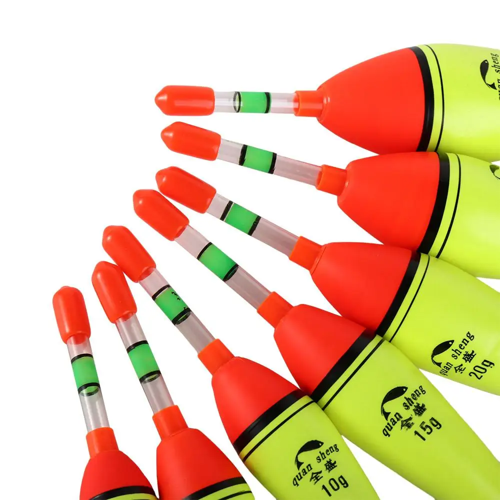 Aparejos 10g 20g 30g flotadores EVA palo de luz Vertical pesca Bobber flotador de pesca luminoso flotador de pesca flotadores de pesca - imagen 3