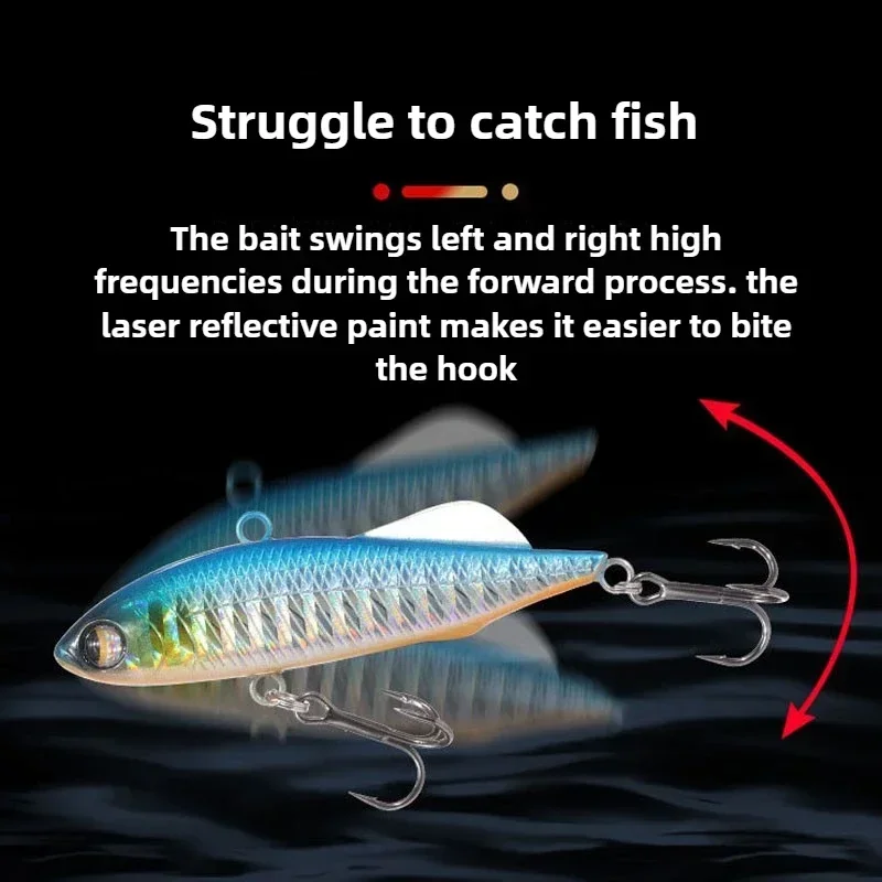 Señuelo de Pesca VIB, 16g, cebos duros artificiales, Crankbait, Pesca con vibración, Wobbler, Swimbait para lubina, Lucio, perca, Pesca - imagen 5