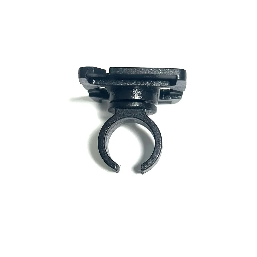 Linterna giratoria con anillo en U, lámpara para mochila de trabajo, caminata al aire libre, paquete de escalada, soporte de luz, herramienta de poste de tubería de agua, abrazadera, Clip de cinta para hombro - imagen 3