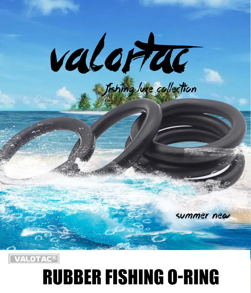 Descubra la mejor experiencia de pesca de verano con nuestra nueva junta tórica de pesca de goma