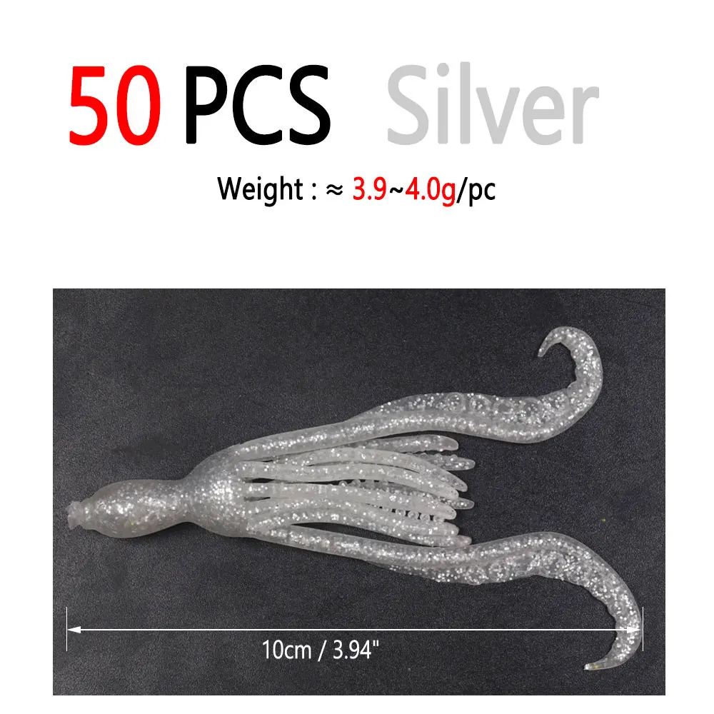 50pcs Silver