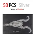 50pcs Silver