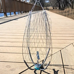 Nasa plegable para cangrejos – Alambre antimordida 60 cm