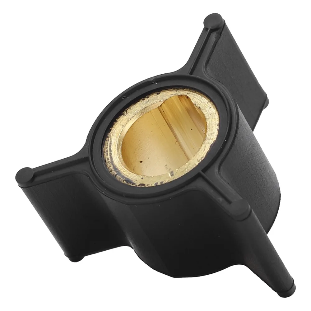 Impulsor de goma negro 3 paletas para bomba fueraborda - imagen 3